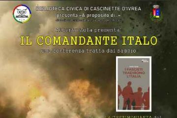 Sala Lettura - venerd&#236; 26 settembre 2025 ore 18,30 - Il Comandante Italo
